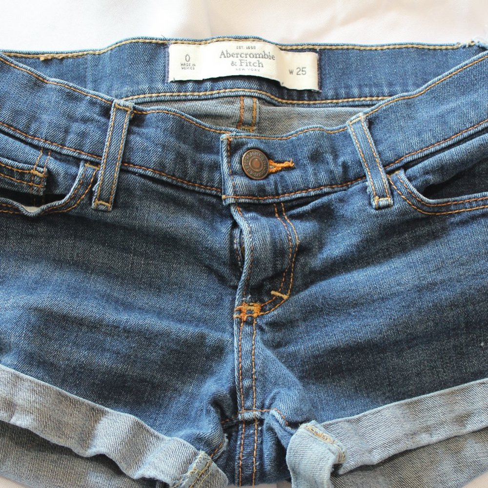 denim shorts - Picture 3 of 5